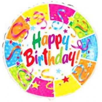 Happy birthday 1 (серпантин)